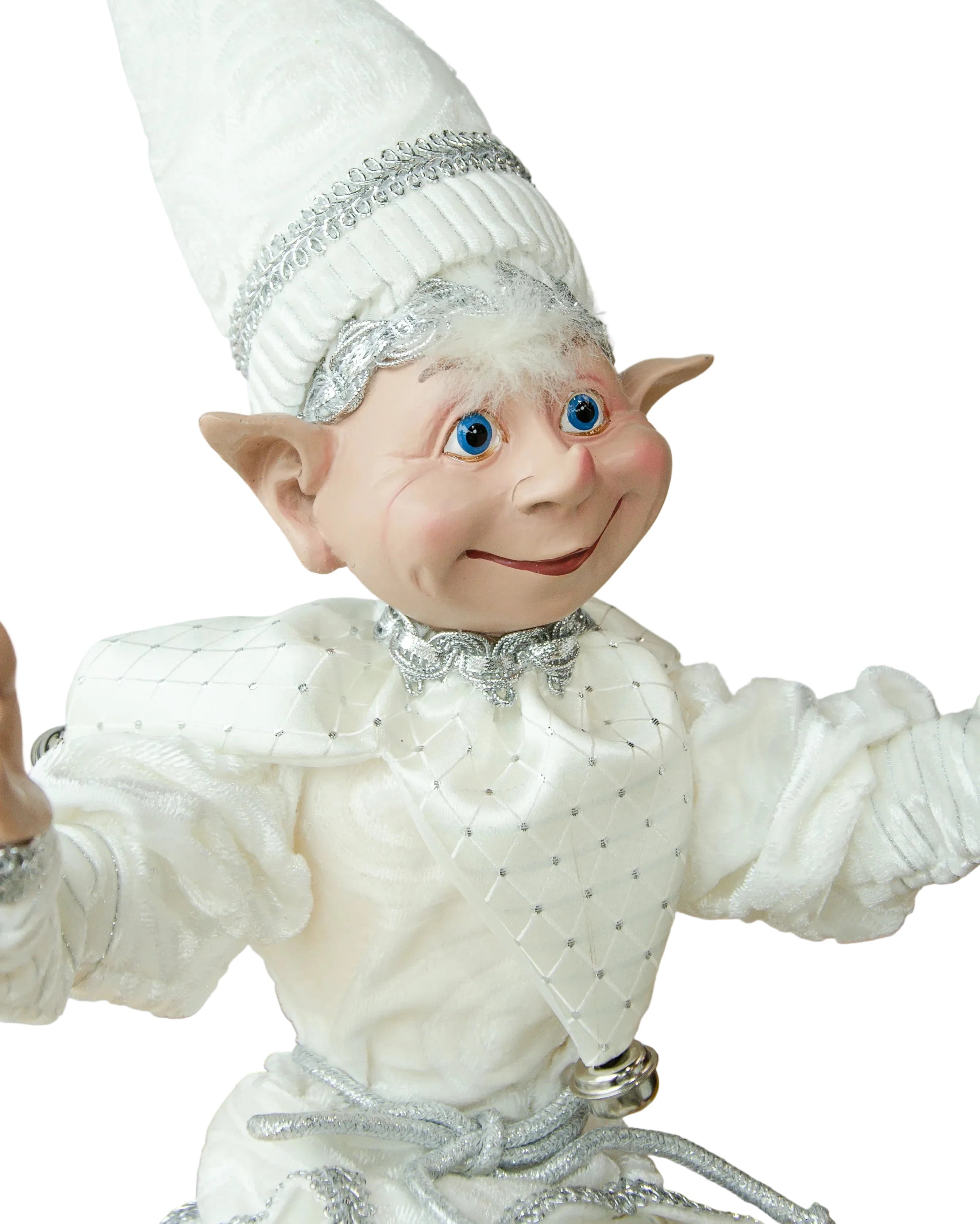 Christmas Elf Snowy 45cm – White Christmas Collection