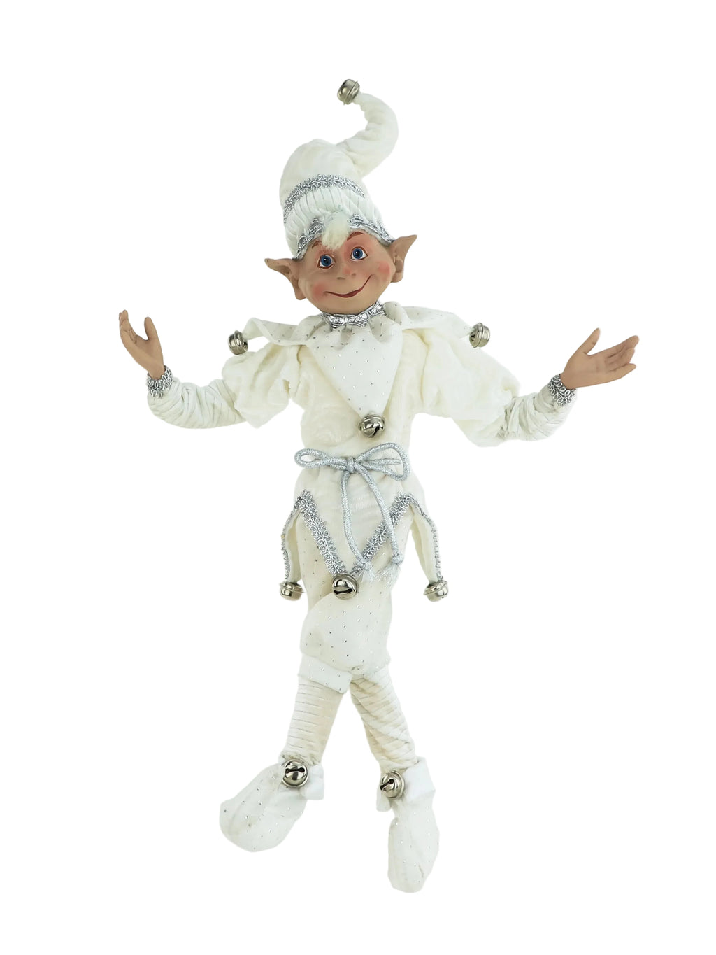 Christmas Elf Snowy 45cm – White Christmas Collection
