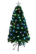 1.2 m Colour-Changing Fibre Optic Ball Tree