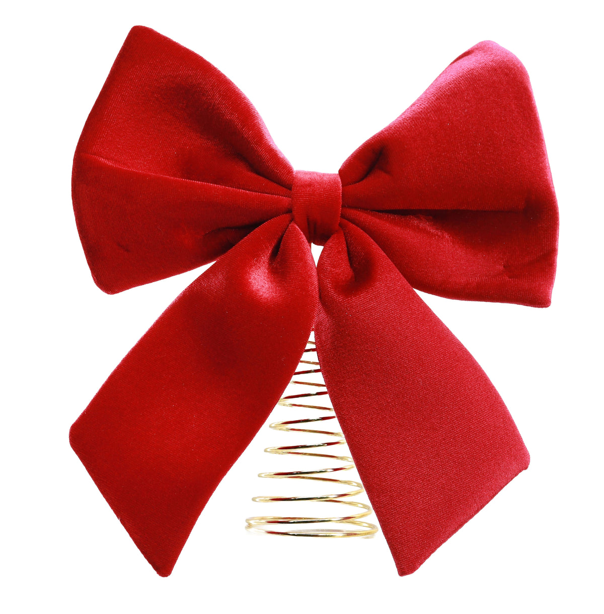Velvet Bow Tree Topper