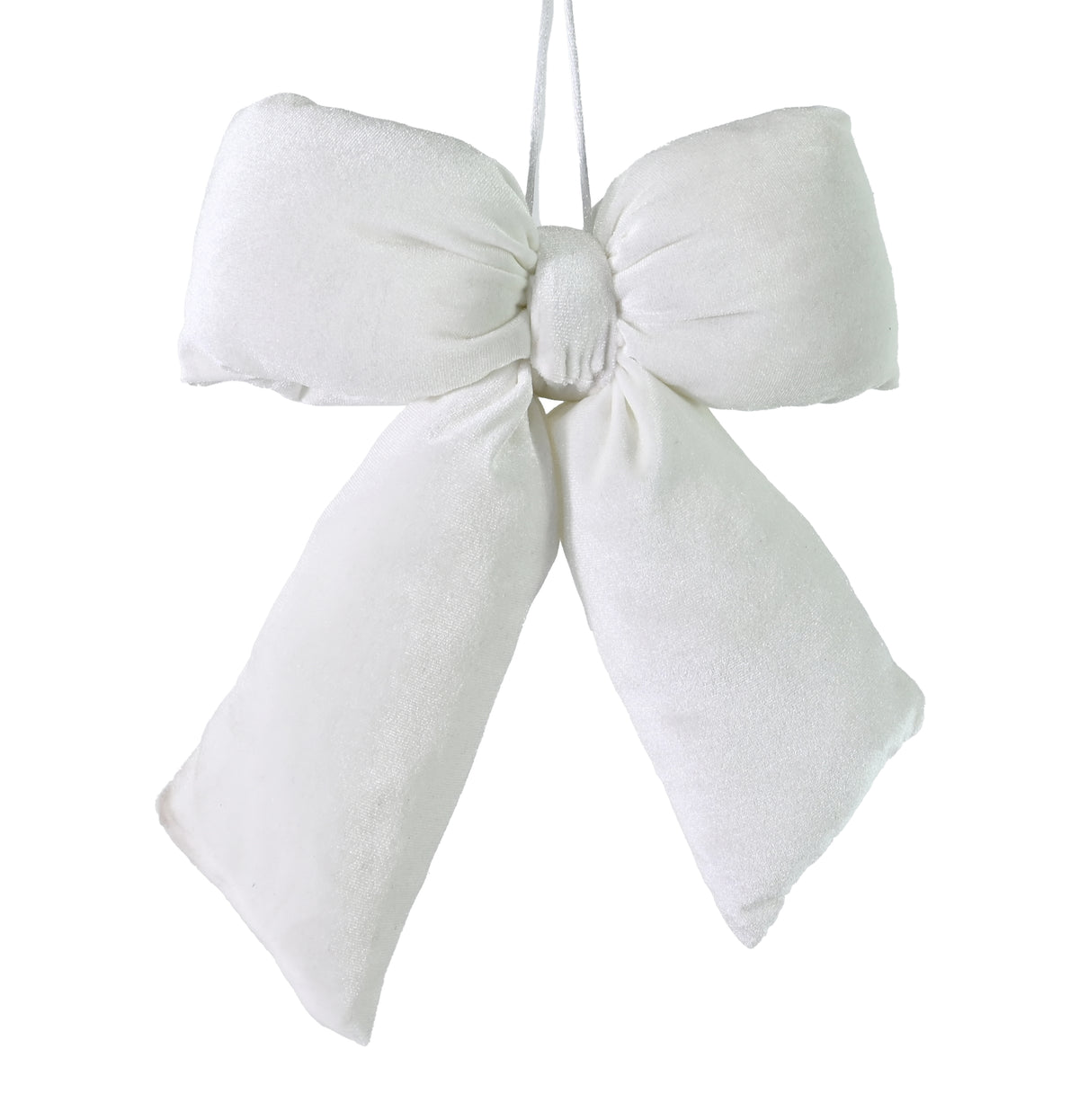 White Puffy Bow 30cm