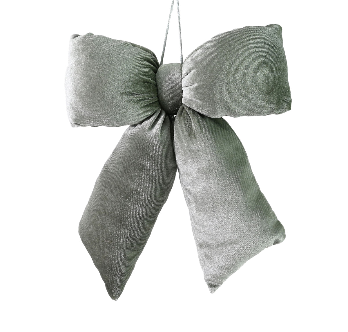 Sage Puffy Bow Pastel 30cm