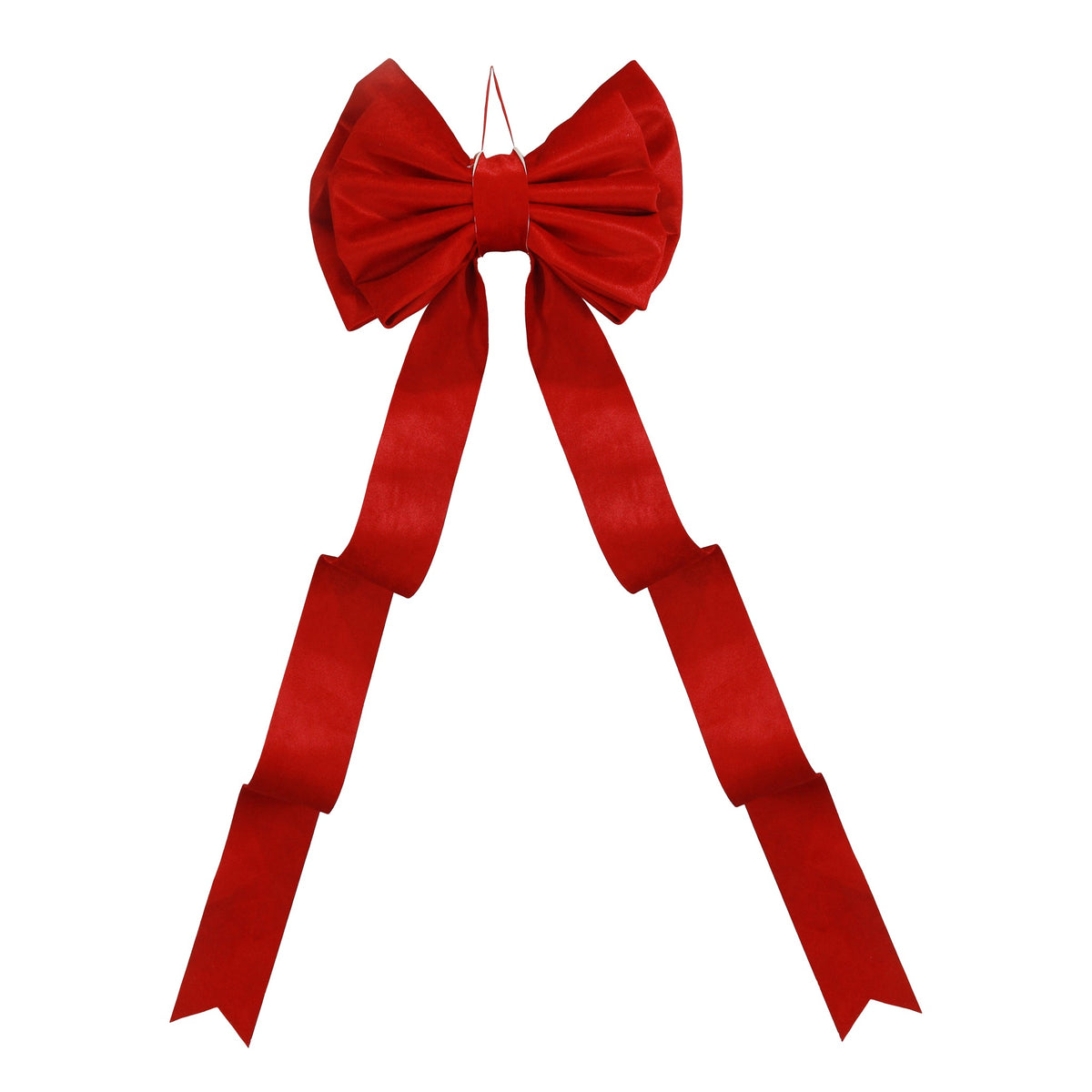 Cascading Sash Bow Red XXL