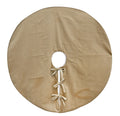 Corded Velvet Tree Skirt 100cm – Champagne