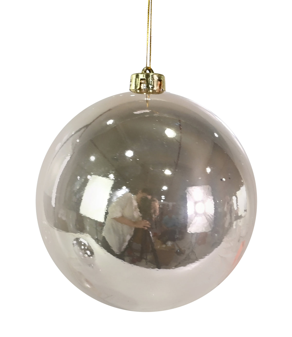 Champagne Pearl Bauble 15cm