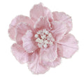 Icy Edge Peony Clip – Light Pink