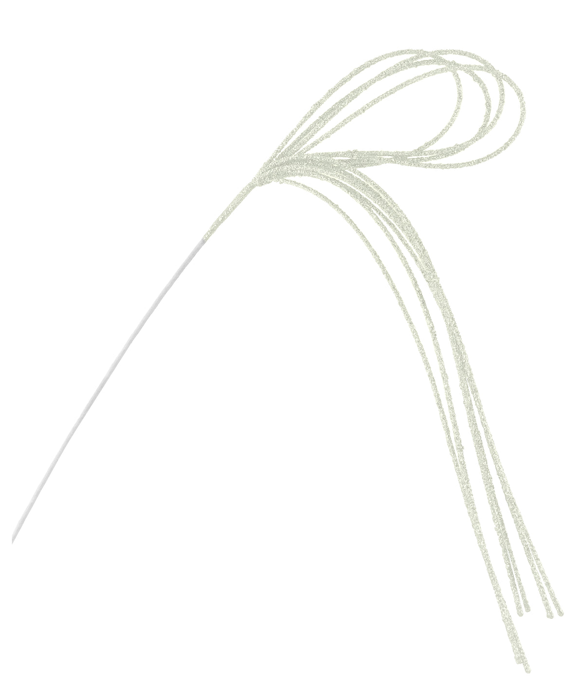 White Frost Draping Loop Pick