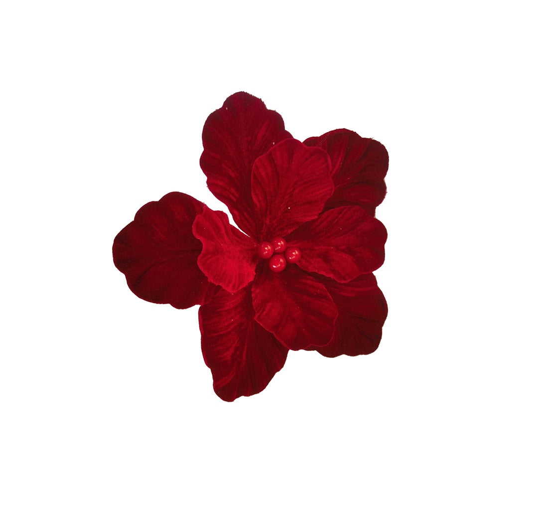Red Magnolia with Berries 30cmD