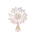 Pink Jewelled Tree Topper 29cmH
