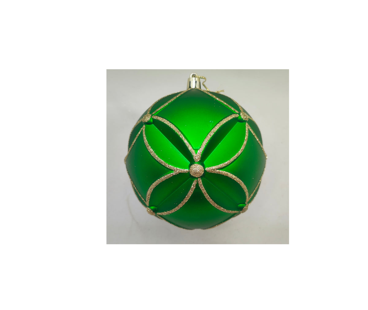 Green Shatterproof 12cm Bauble
