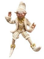 Christmas Elf Nugget 45cm – Champagne & Gold Christmas Elf