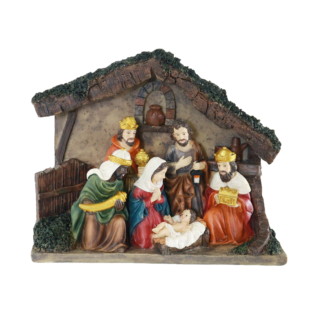 Resin Holy Manger Scene