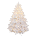 Winter White Snowy Spruce 2.4m Tree with LED Lighting
