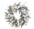 Frosted Pine Wreath 50cm